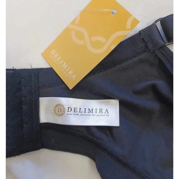 Delimira Wireless Comfort Plus Size Non Padded Full Cup Cotton Bra 48E - Picture 8 of 9